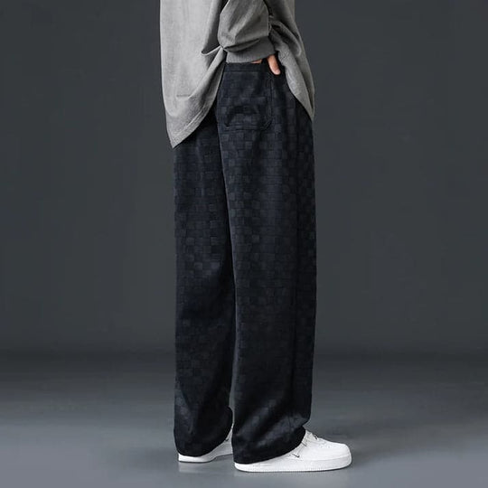 Julian | Pantalon de jogging élégant à carreaux