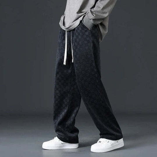 Julian | Pantalon de jogging élégant à carreaux