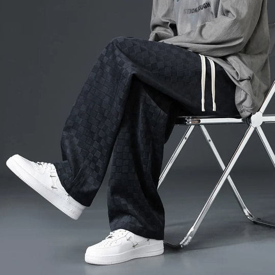 Julian | Pantalon de jogging élégant à carreaux