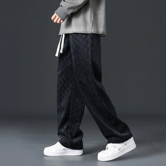 Julian | Pantalon de jogging élégant à carreaux