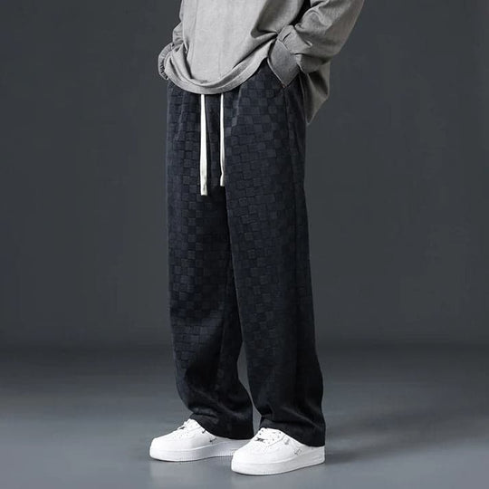 Julian | Pantalon de jogging élégant à carreaux