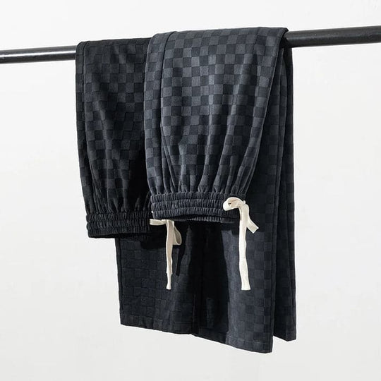 Julian | Pantalon de jogging élégant à carreaux