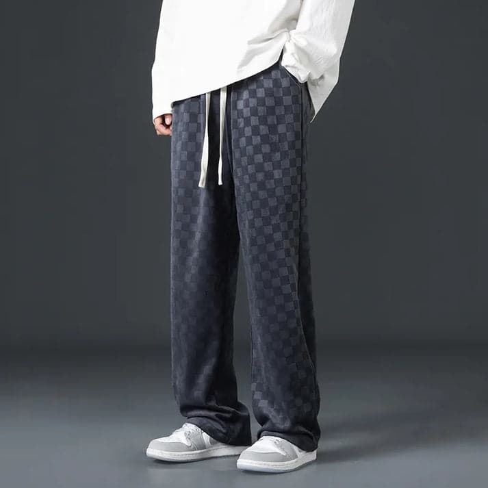 Julian | Pantalon de jogging élégant à carreaux