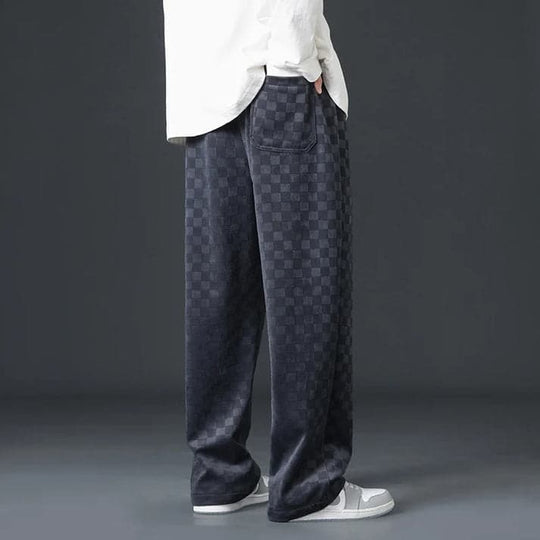 Julian | Pantalon de jogging élégant à carreaux