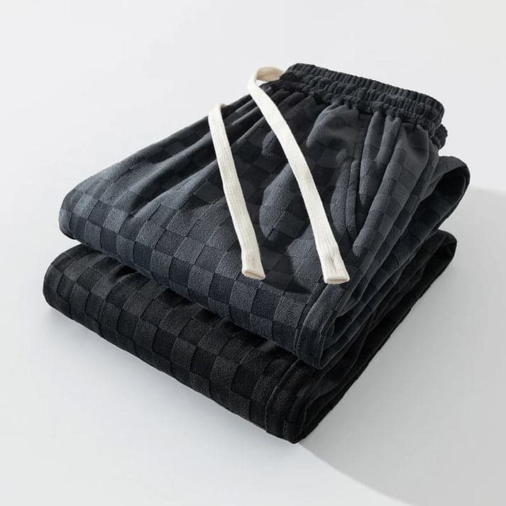 Julian | Pantalon de jogging élégant à carreaux