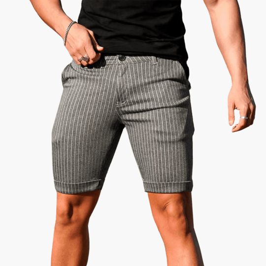 Short homme à carreaux - Mode estivale respirante en coton 