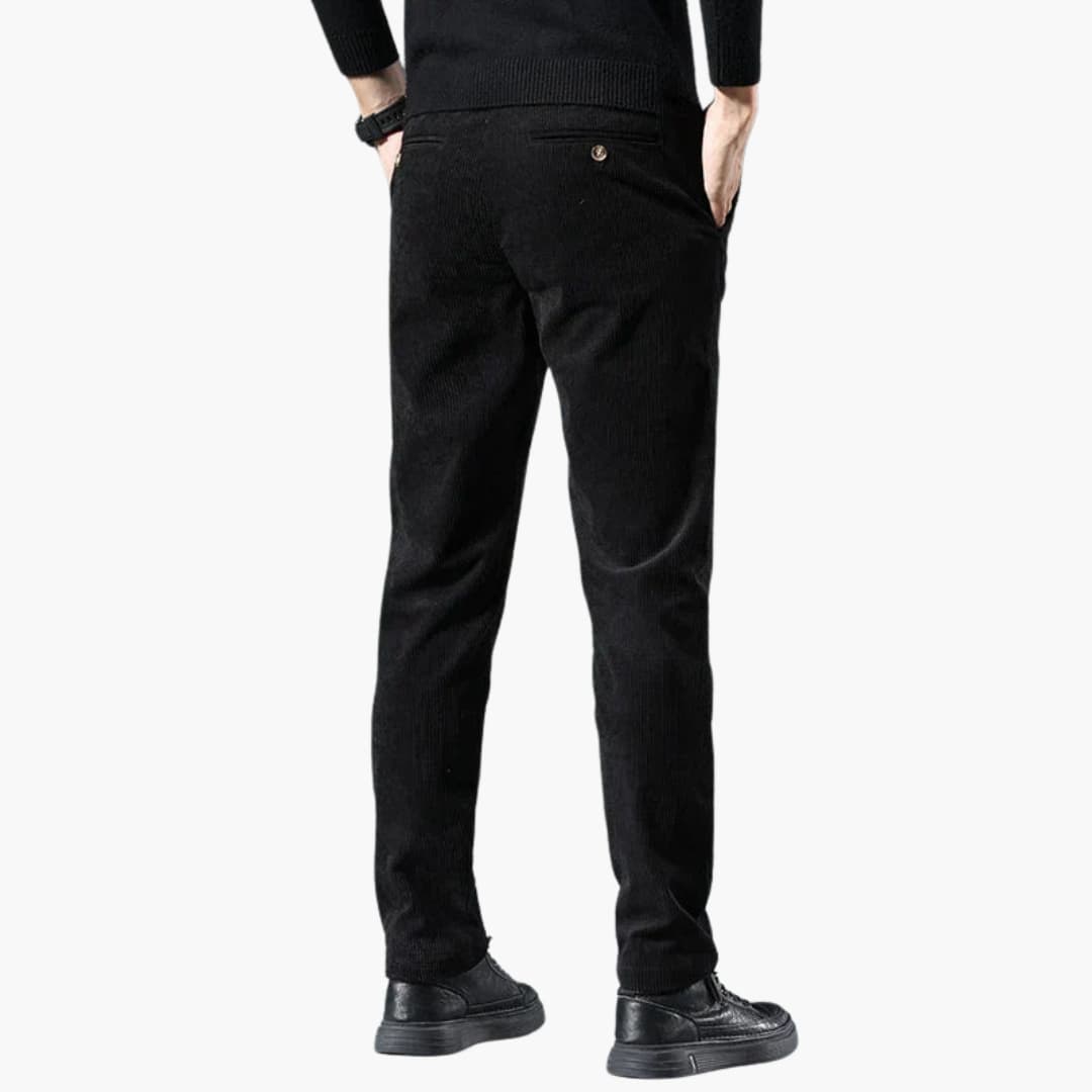 Karl | Pantalon élégant en velours côtelé pour homme