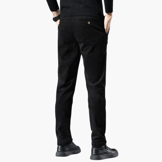 Karl | Pantalon élégant en velours côtelé pour homme