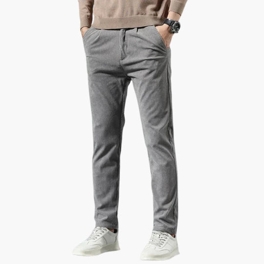 Karl | Pantalon élégant en velours côtelé pour homme