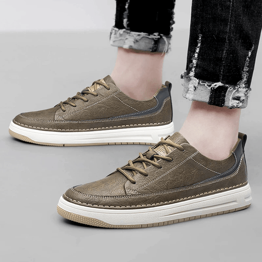 Baskets classiques en cuir
