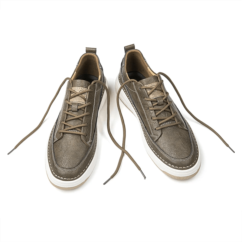 Baskets classiques en cuir