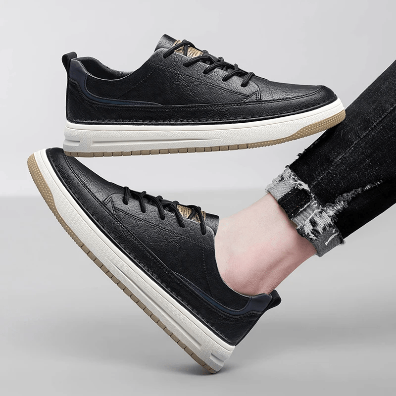 Baskets classiques en cuir