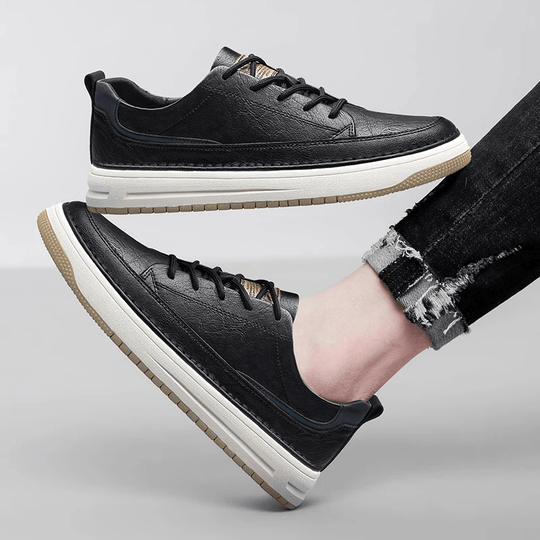 Baskets classiques en cuir