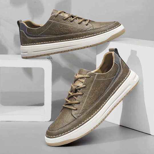 Baskets classiques en cuir