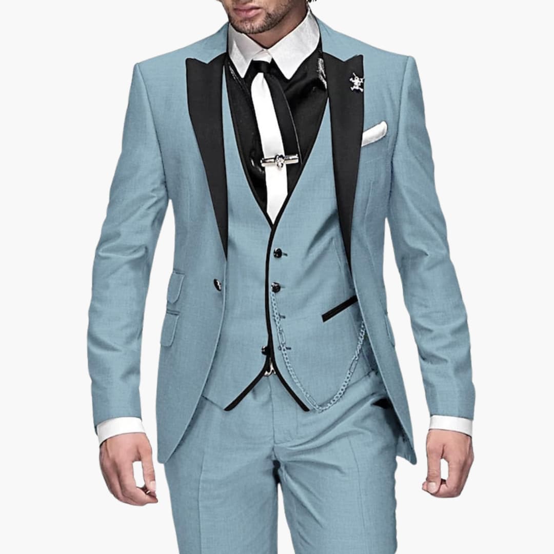Costume d'invité de mariage classique - pour hommes dans un style luxueux