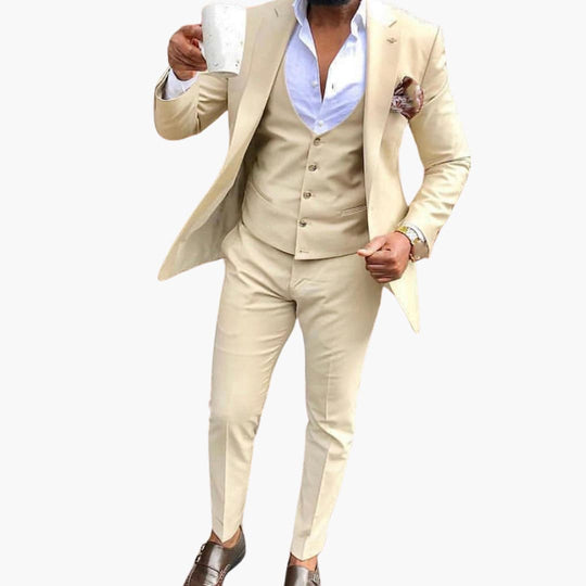 Ensemble de costume classique - Costume 2 pièces élégant pour homme