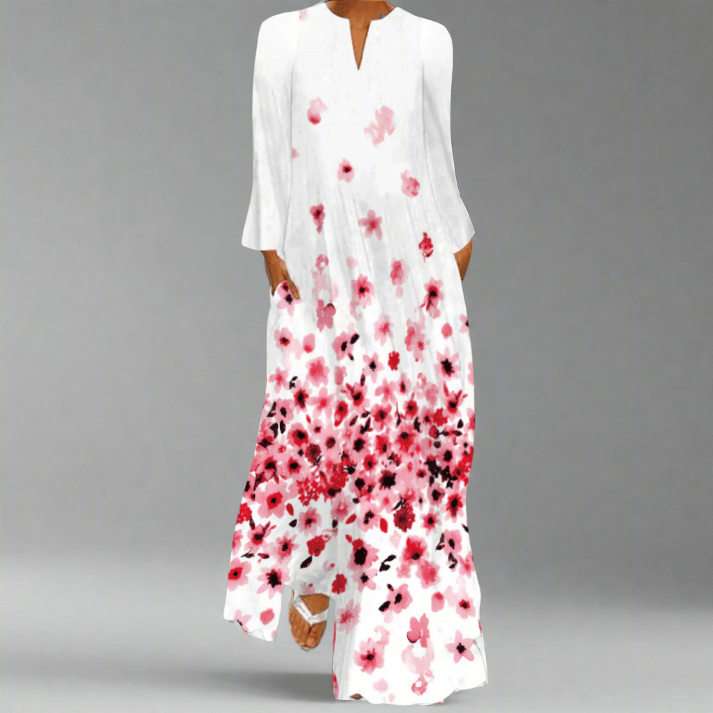 Krimhildis | Robe longue aérienne pour des journées d'été élégantes