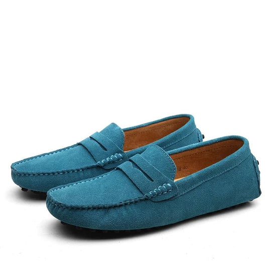 Chaussons décontractés en daim 