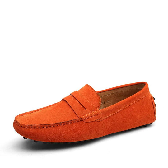 Chaussons décontractés en daim 