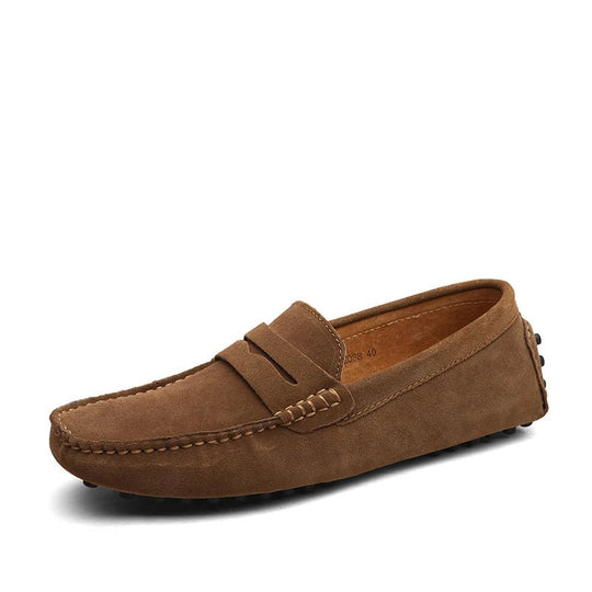 Chaussons décontractés en daim 