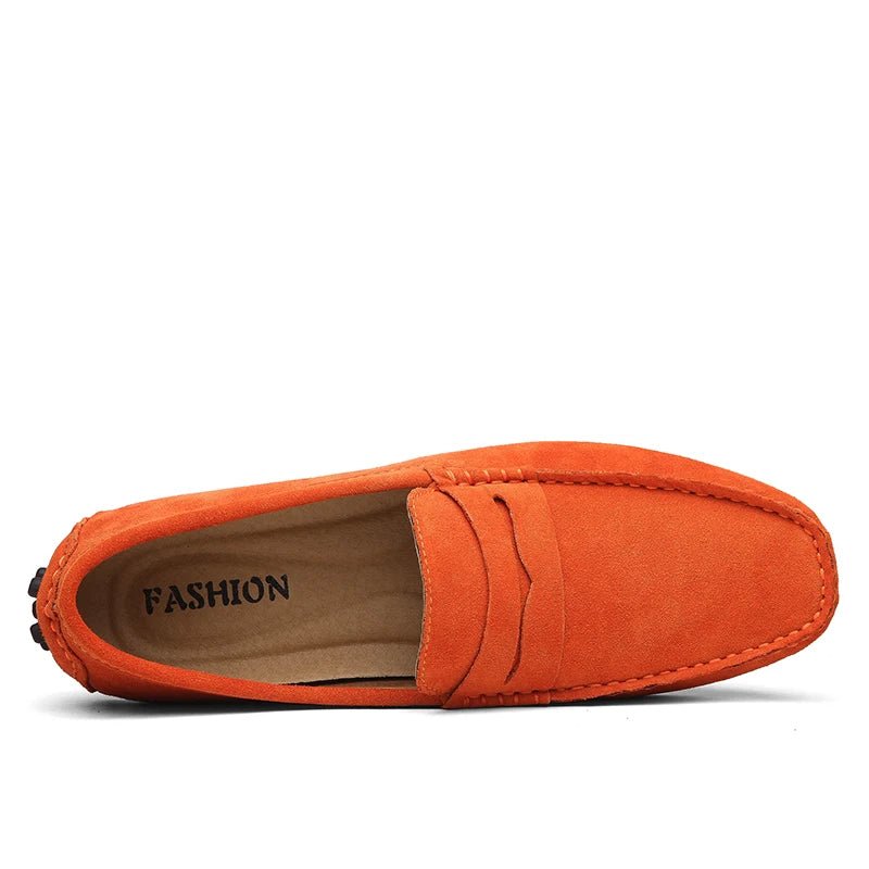 Chaussons décontractés en daim 