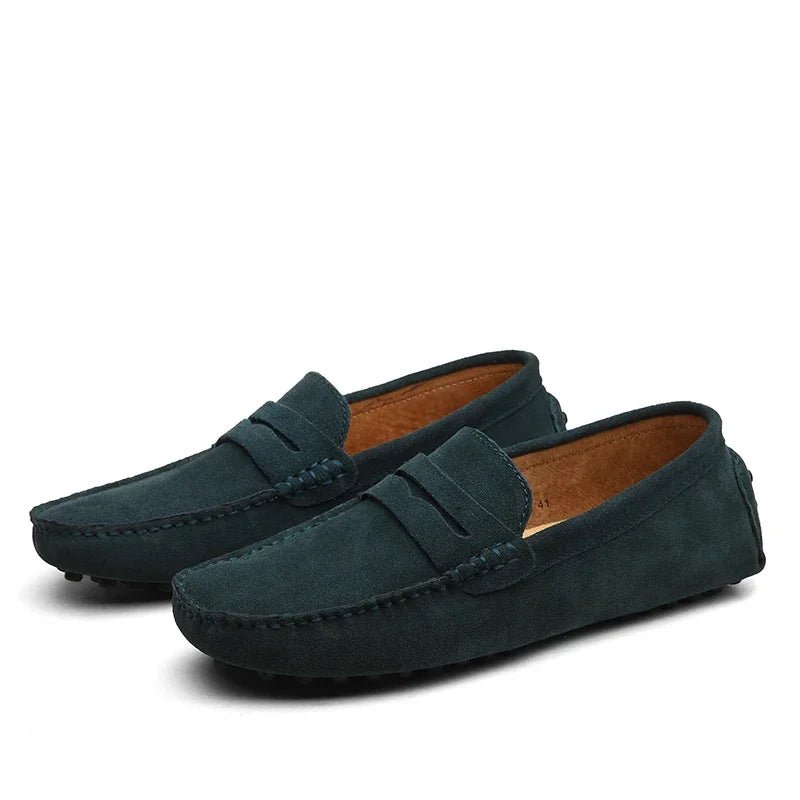 Chaussons décontractés en daim 