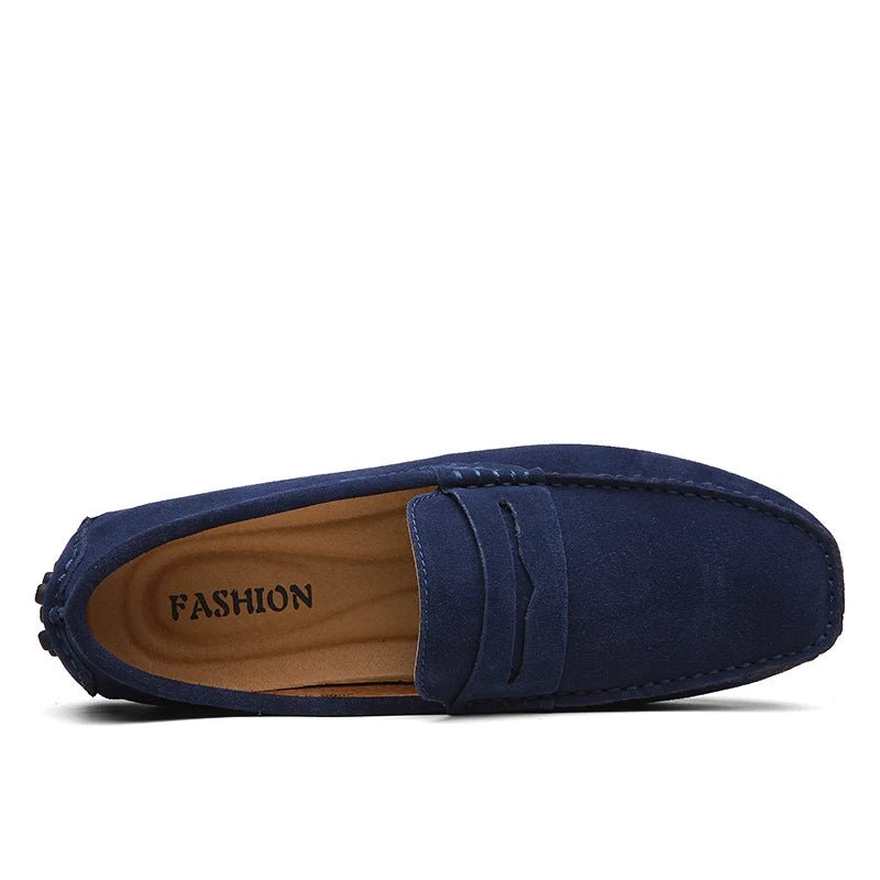 Chaussons décontractés en daim 