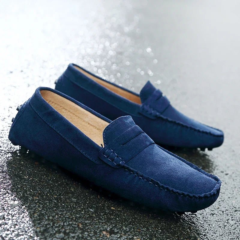 Chaussons décontractés en daim 
