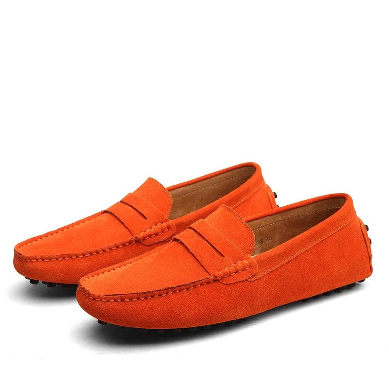 Chaussons décontractés en daim 