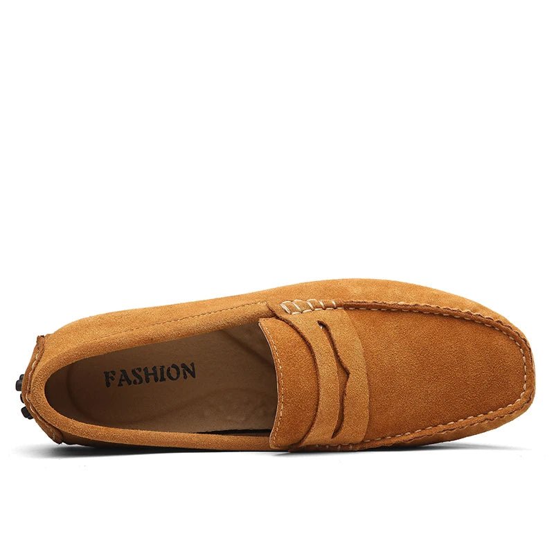 Chaussons décontractés en daim 