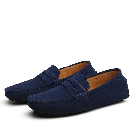 Chaussons décontractés en daim 