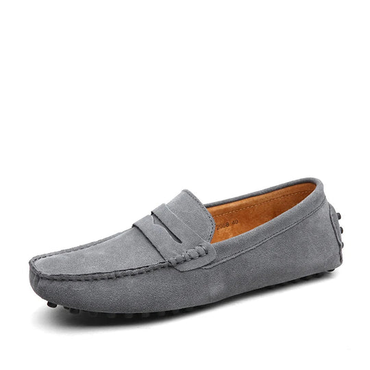 Chaussons décontractés en daim 