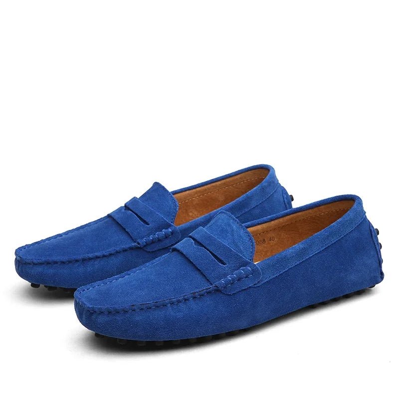 Chaussons décontractés en daim 