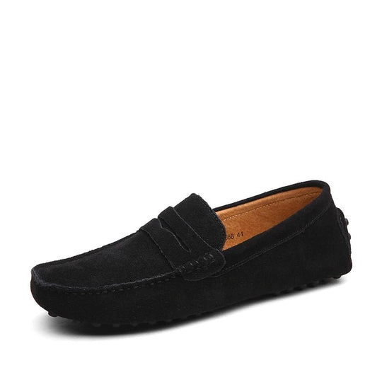 Chaussons décontractés en daim 
