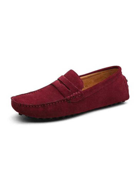 Chaussons décontractés en daim 