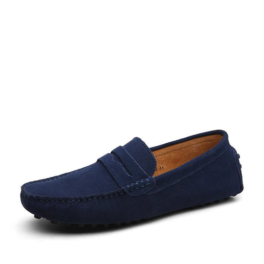 Chaussons décontractés en daim 