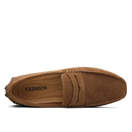 Chaussons décontractés en daim 