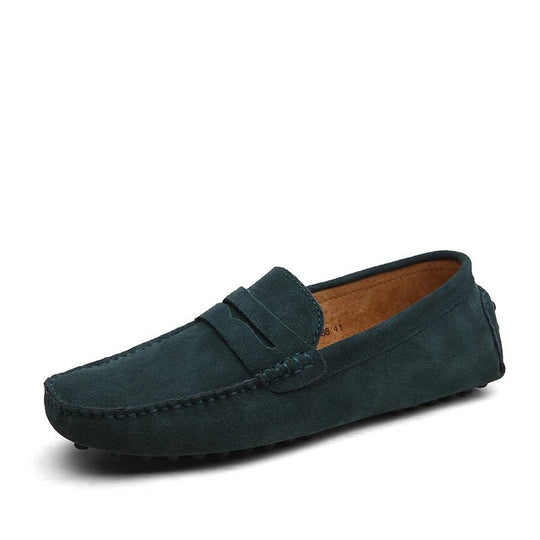 Chaussons décontractés en daim 