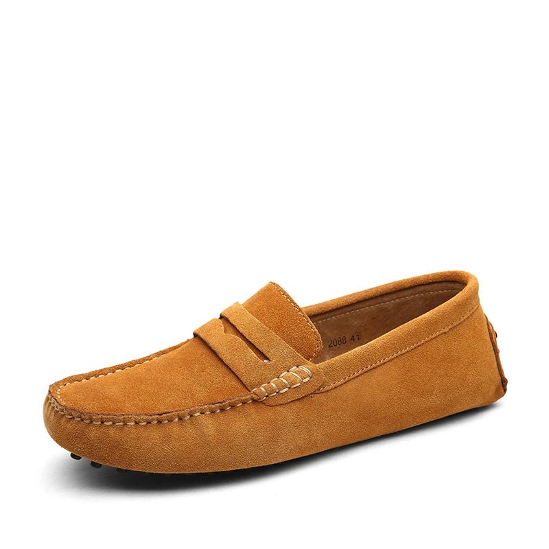 Chaussons décontractés en daim 