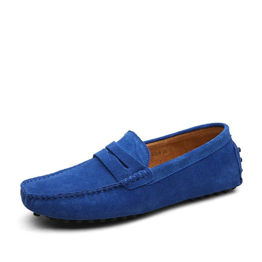 Chaussons décontractés en daim 