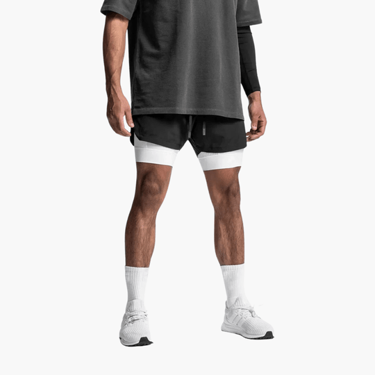 Short de sport léger - pantalon de fitness et de course pour homme 