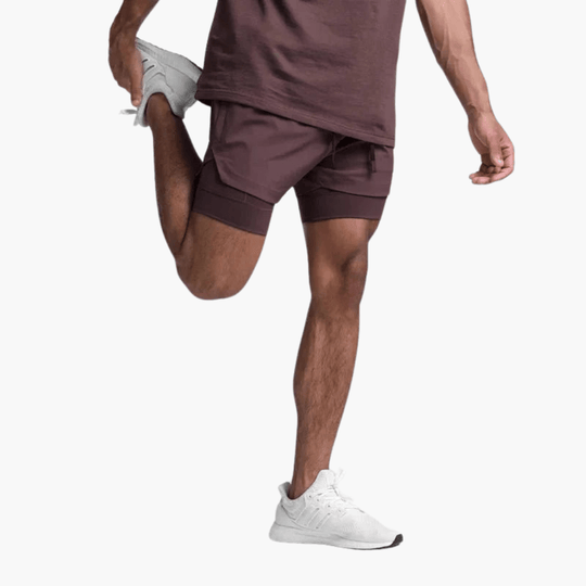 Short de sport léger - pantalon de fitness et de course pour homme 