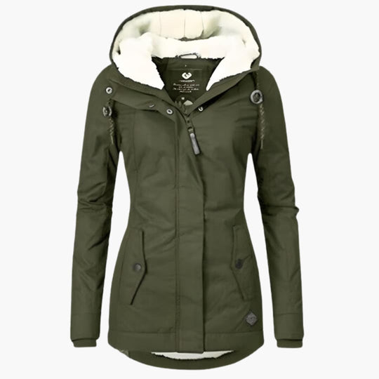Lena | Manteau d'hiver long et imperméable