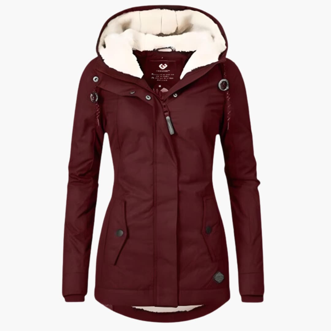 Lena | Manteau d'hiver long et imperméable