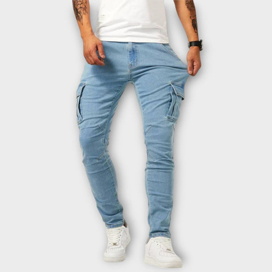 Leonardo - Jean élastique 