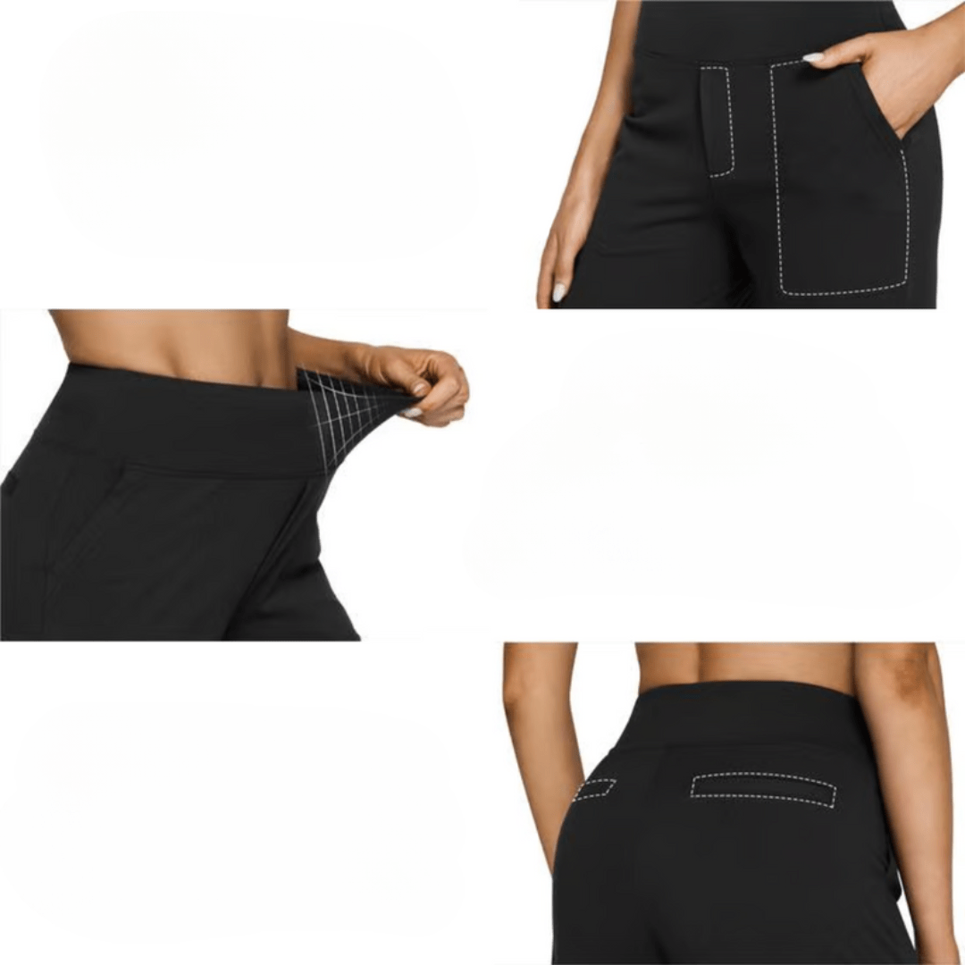 Liliane – Pantalon taille haute ample et élégant