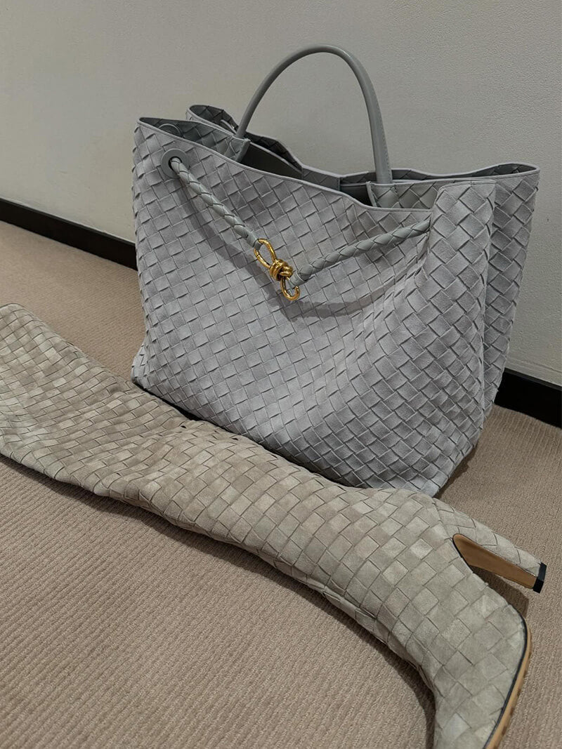 Sac Lucia en simili-daim