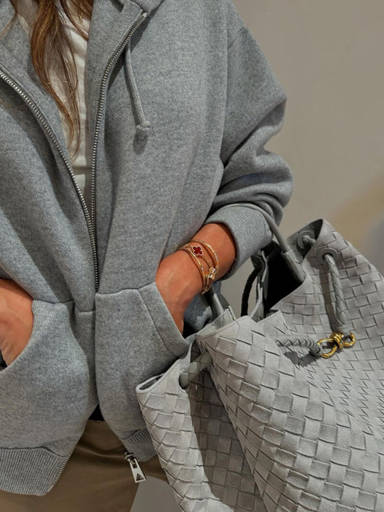 Sac Lucia en simili-daim
