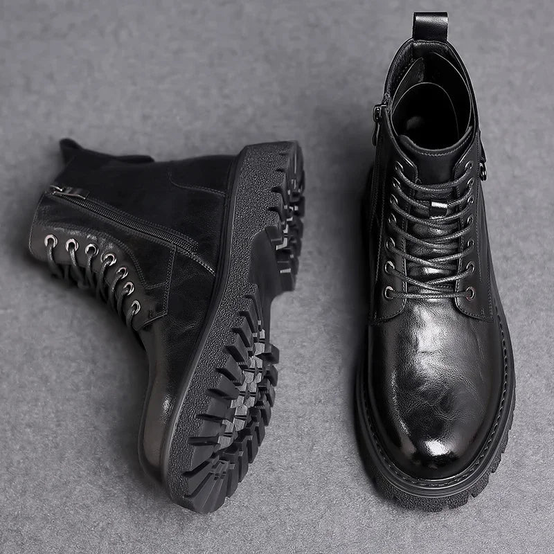 Magnus | Bottes en cuir haut de gamme