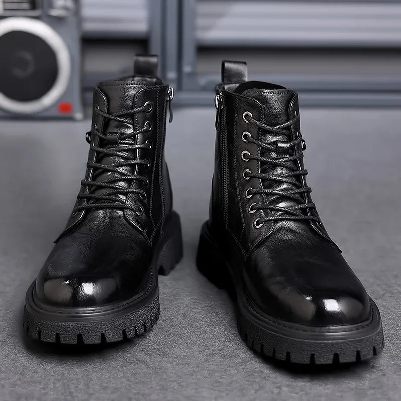 Magnus | Bottes en cuir haut de gamme